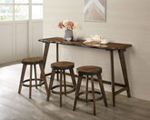 Missoula 4 Pc. Counter Ht. Set Model Cm3129Pt-4Pk-Stool By Furniture Of America